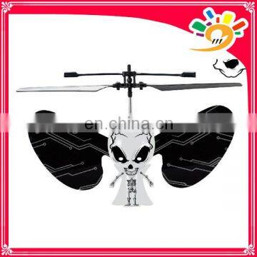 Mini 2ch IR Skull /Pumpkin Head flying rc helicopter