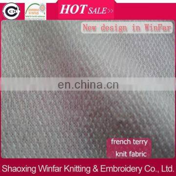 Winfar Knitting Textile Knitting Polyester Rayon French Terry Fabric