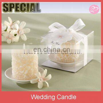 Rose shaped Decorative candle wedding favors