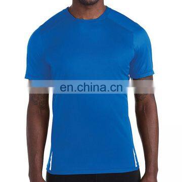 man dri fit zip pocket polyester running t-shirts