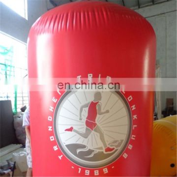 2017 inflatable red and white inflatable buoy, mark buoy, cylinder buoy