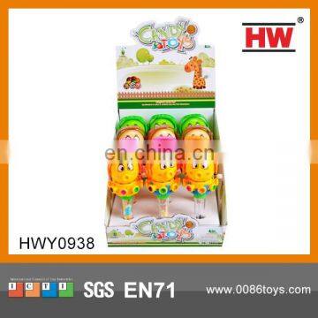 Hot Sale Cartoon Wind Up Octopus Plastic Candy Toy