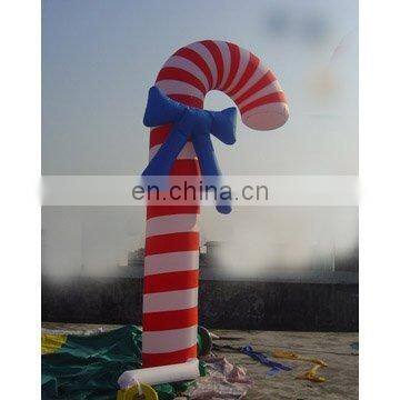 holiday inflatables, inflatable christmas crutch