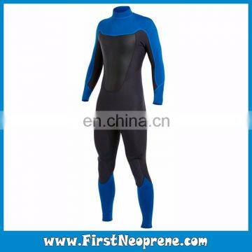 Quality Assurance Customize Blue 3/5MM Premium Neoprene CR Mens Snorkeling Diving Suit