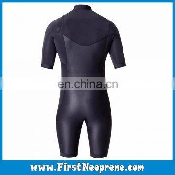 Customize 2/3MM Premium Neoprene CR Men Short Sleeve Underwater Shorty Diving Suit photo-4