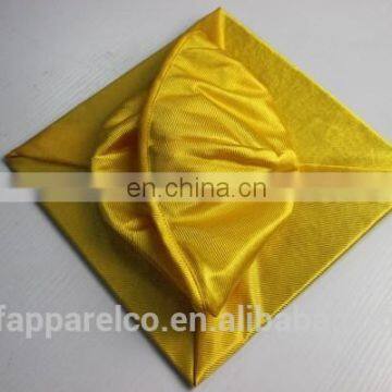 Kindergarten Gold Color Graduation Cap - Shiny Polyester