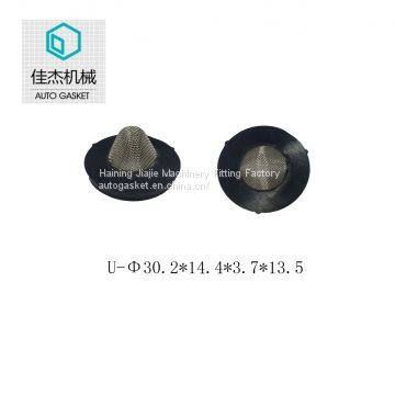 rubber&plastic wrapping filter mesh gasket