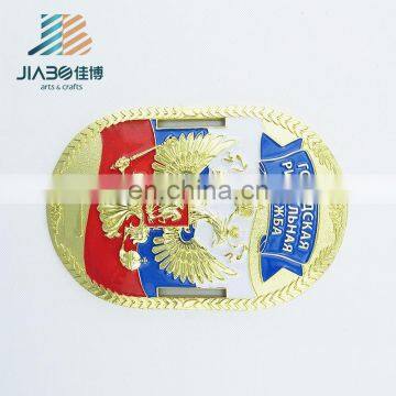High Quality Russia Flag Badge Russia Metal Logo With Custom Design photo-2