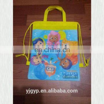 Fashion design promotional cheap cartoon non woven bags