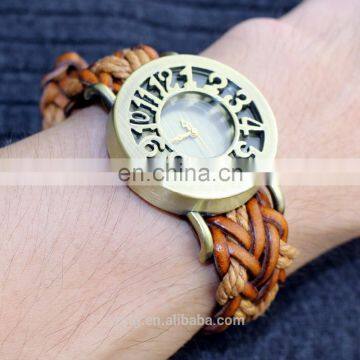 New Weave Leather Wrist Watch,men Wrist Watch,women Wrist Watch photo-5
