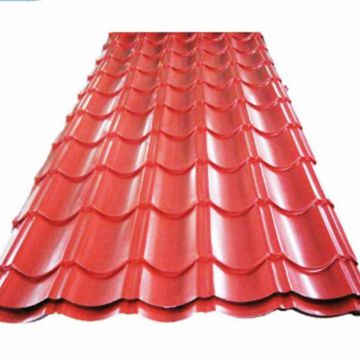 Color coated corrugated roof sheet