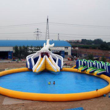 Giant Inflatable Water Park Ax-10 photo-2