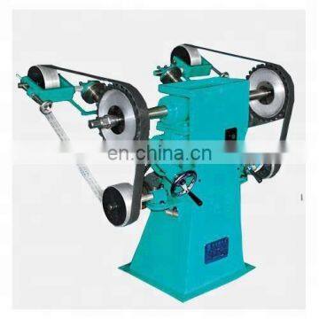 Two Wheels Abrasive Belt Brass Metal Grinding Polishing Machine photo-4