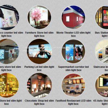 Colorwoo Led Slim Light Box for Store Decoration Advertising Display photo-2