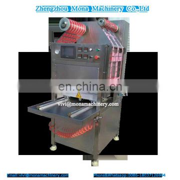 vacuum fresh meat tray sealer MAP fruit container packing machine for vegetables prepared food