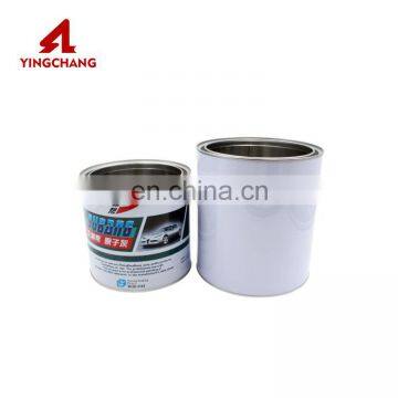 20l Round Metal Bucket 1l Paint Cans With Tight Triple Lid Glue Can photo-2