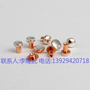 Electric Contact,Silver Electrical Contact Tips,Silver Electrical Contact Rivets photo-4