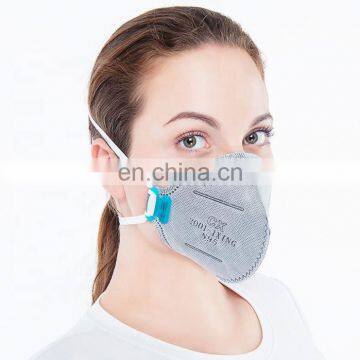 High Quality Adjustable Grey Activated Charcoal Mask Half Mask Respirator
