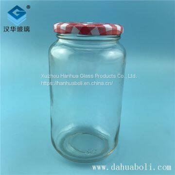 550ml Can Glass Bottle Manufacturer, Glass Pickle Bottle Wholesale