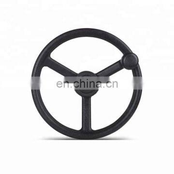 Car accessories pu 370mm car universal steering wheel with good quality