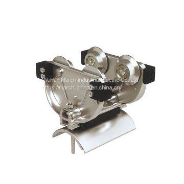 March C-Rail Track Flat Cable Festoon System C-Track Middle Trolley for Overhead Crane photo-3