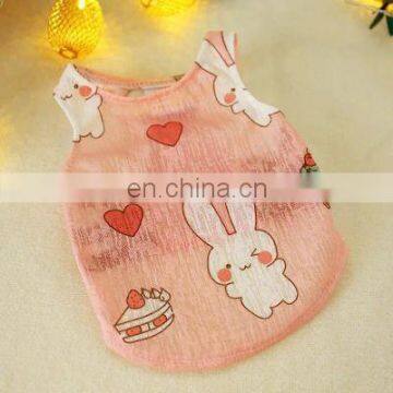 Pet Summer Thin Biped Vest Corgi Baguette Dog Teddy Poodle Cat Costume photo-3