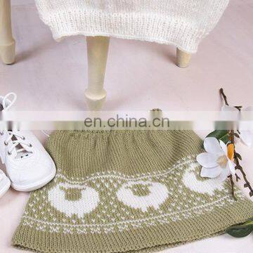 Knitted 100% Cotton Kid Girl Knitted 2pcs Set On SALE 2020 Knitted Top and Pant photo-4