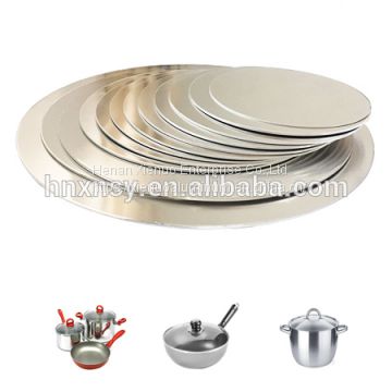 3003 Alloy circle aluminum plate price per kg for cookware, pot, pan