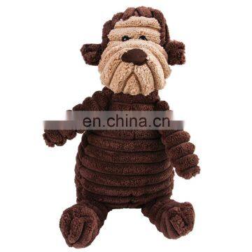 HQP-WJ024 HongQiang Cheap Pet Teething Toy for Dog Puppy LOW MOQ Funny Squeaky Stuffed Soft Toy Plush Dog Chew Toy photo-4