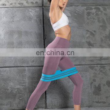Non Slip Elastic Fabric Workout Band Wide Exercise Bands Resistance Bands for Legs and Butt photo-6