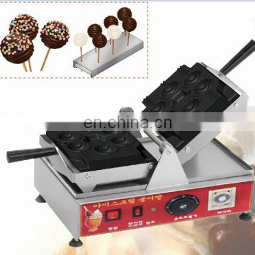 kitchen equipments waffle cup machine, lollipop waffle maker, waffle stick maker