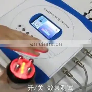 Multifunctional 3 in 1 RF 40k Cavitation Vacuum System Ultrasonic Portable Cavitation Slimming Machine