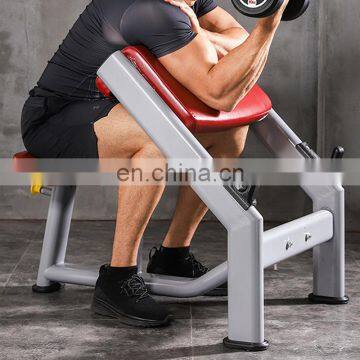Vivanstar ST1423 Gym Fitness Bodybuilding Equipment Priest Stool Biceps Training Bench