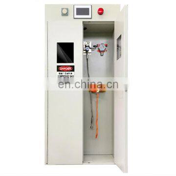 Laboratory LPG Gas Cylinder Cabinet With Alarm System