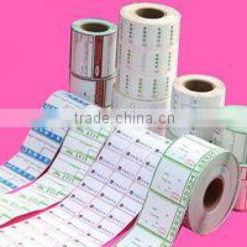 hot sale Custom eco-friendly label /sticker printing barcode in Lianlong brand