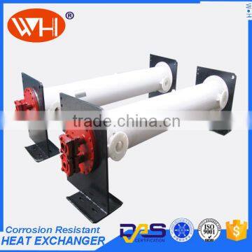 WH REFRIGERATION 11.6 KW Titanium Freon Sea Water Industrial Tubular Heat Exchanger Price Factory (WHC-5.0DKG)                        
                                                Quality Choice
                                                    Most 