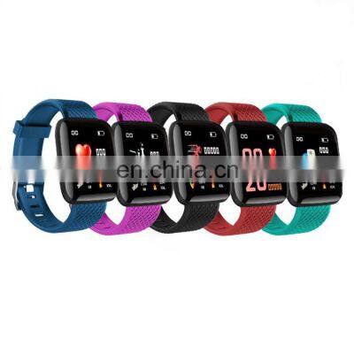 2022 New Arrival Smart Band Approved 116 Plus Heart Rate Fitness Watch Smart Bracelet