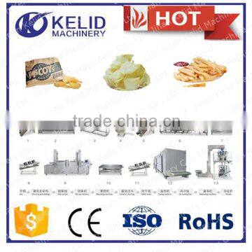 2016 new design overseas engineers potato chips machinery