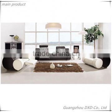 European style high quality leather Sofa 1+2+3