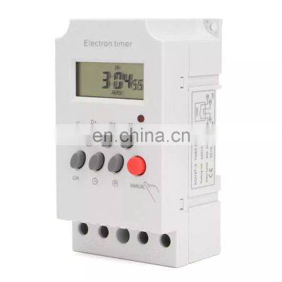 KG316T-II Time Switch AC220v Timer Din Rail LCD Digital Programmable Electronic Timer Switch Digital Timer Controller photo-2