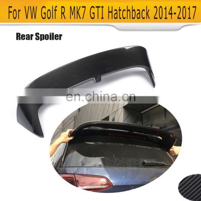 Factory carbon Roof Spoiler for VW Golf R MK7 GTI Hatchback 14-17