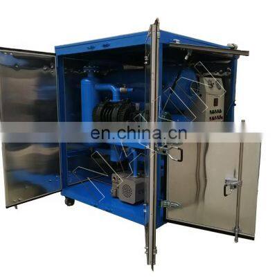 Strong Ability Recycled Transformer Oil Purifier Machine Fuel Oil Purifier Insulating Oil  Filtration