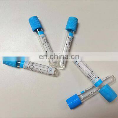 Blue Cap Plasma Blood Collection Tube PET and Glass Material 5ml PT Tube photo-3