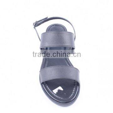 Fashionable Latest Style Hot Sale Ladies Slippers Shoes and Comfort Flat Buckle Strap Sandals photo-3