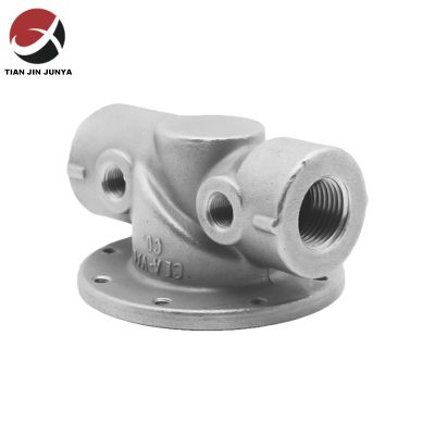 Junya casting stainless steel fitting 304 316 plumbing Pump Impeller Machine Bathroom Motorcycle Kitchen Valve body Spare parts lost wax casting OEM services