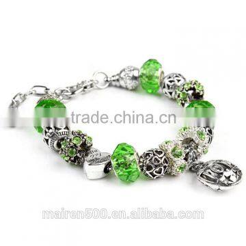 Charming Bead Bracelet, Crystal Bead Bracelet