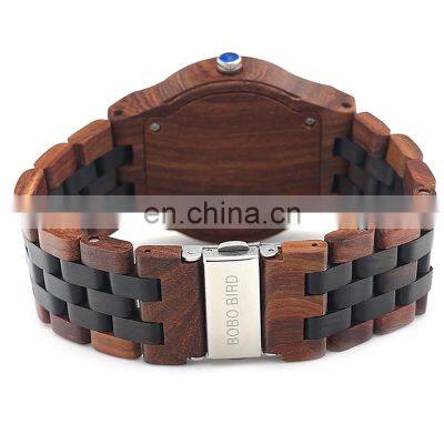 Wholesale Fashion Handcrafted Original Luxury Wood Watch BOBO BIRD Wooden Watches