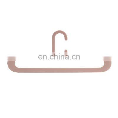 Home Hanging Clothes Towel Space Saving White Scarf Wire Wall Custom Baby Plastic Hanger photo-4