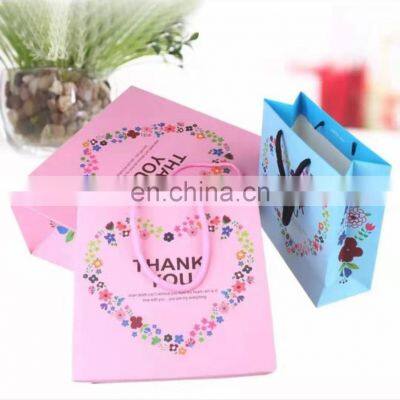Custom Printing Thank You Gift Packaging Special Birthday Color Paper Bag photo-2