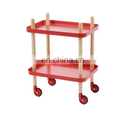 Factory Direct Sales Kitchen Trolley 2 Shelves Trolley Fancy Kitchen